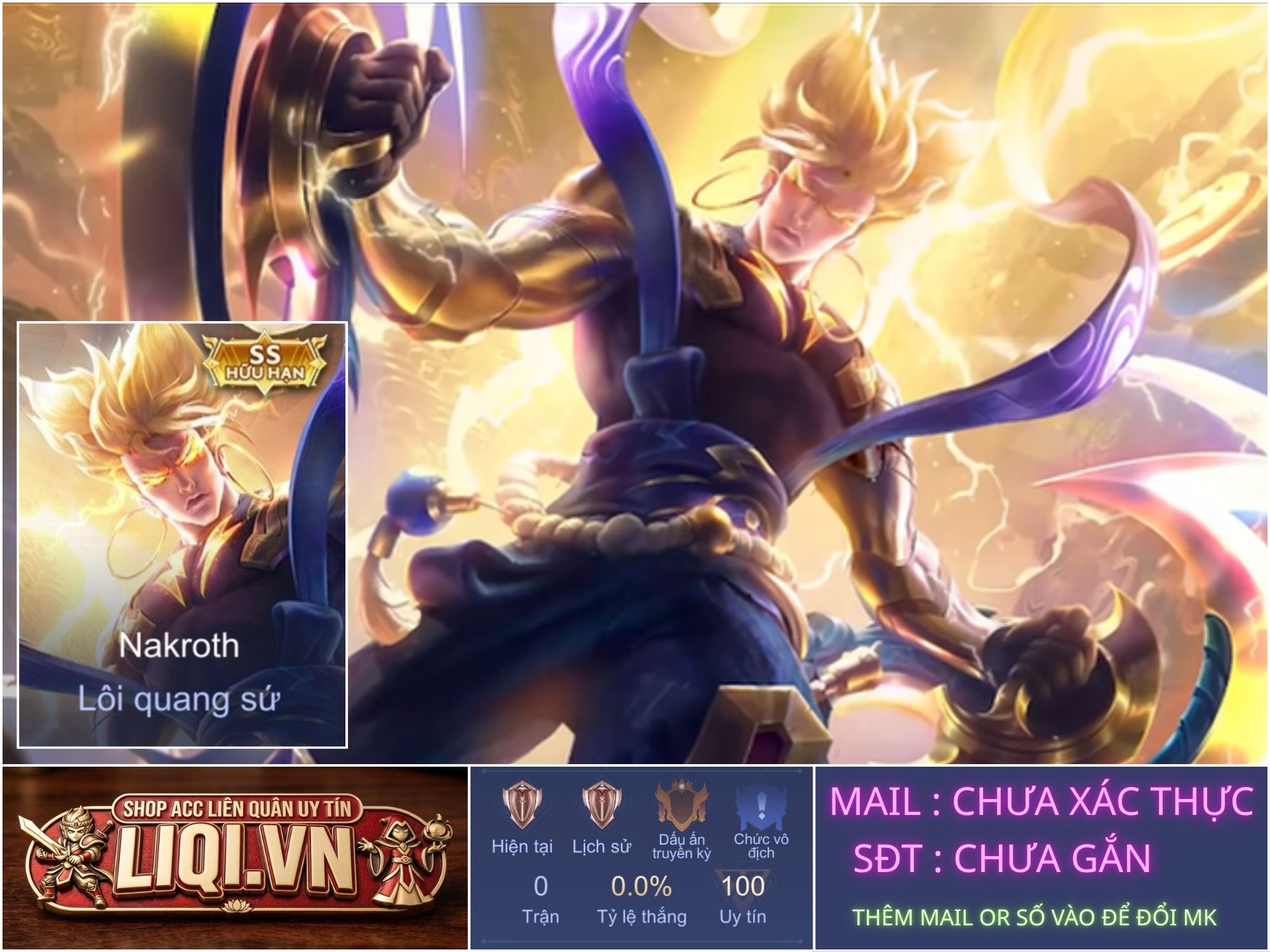 Nakroth Lôi Quang Sứ