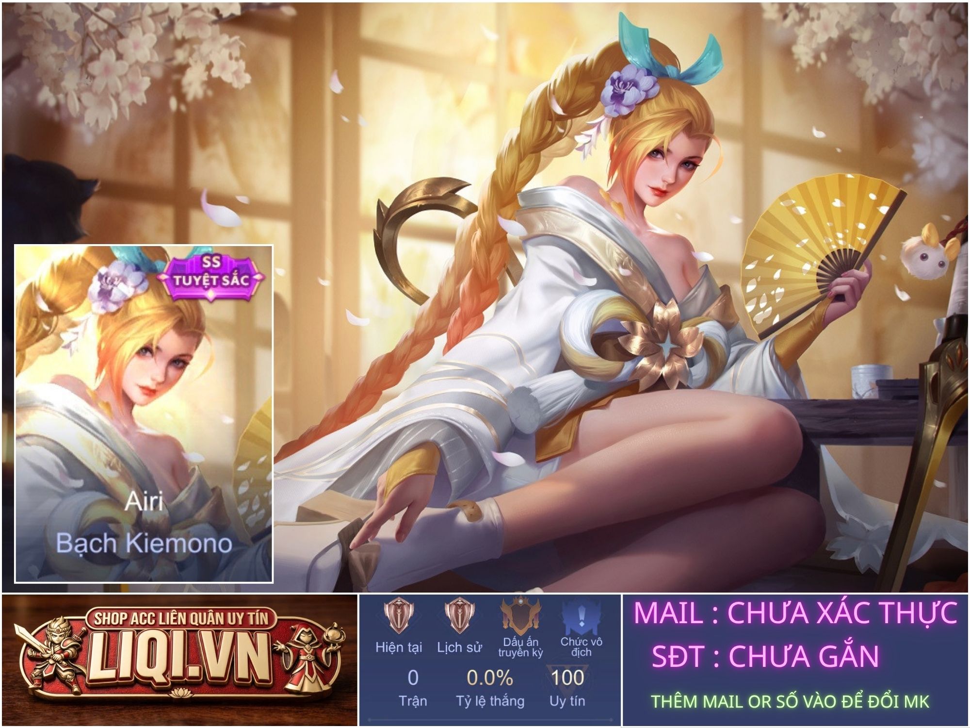 Airi Bạch Kiemono